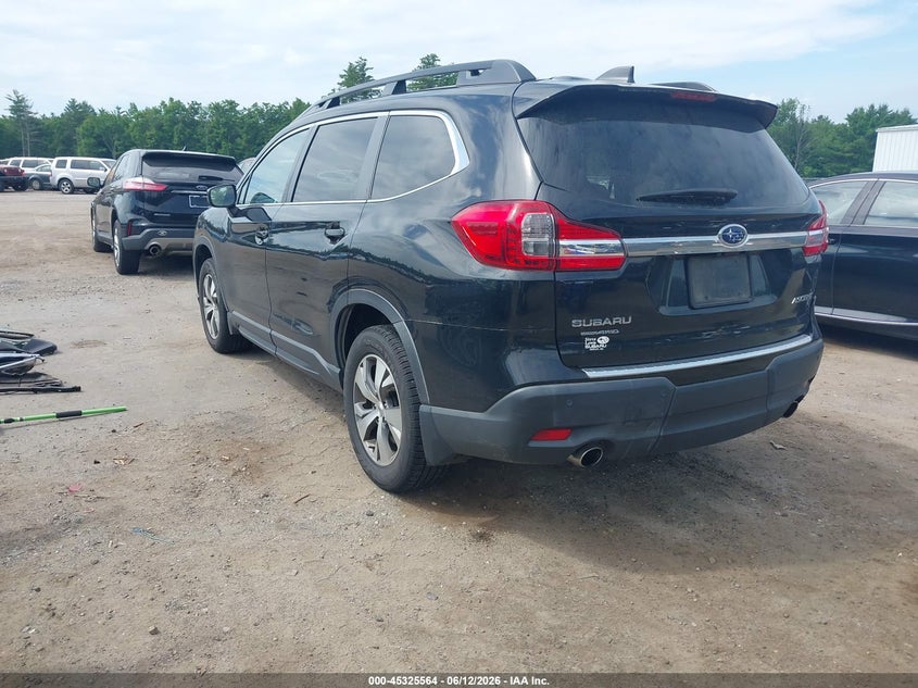 Vin: 4s4wmafd4l3414850, lot: 45823497, subaru ascent premium 20203