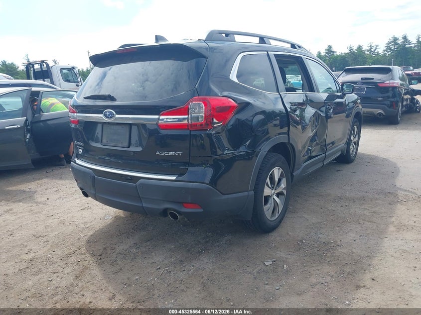 Vin: 4s4wmafd4l3414850, lot: 45823497, subaru ascent premium 20204