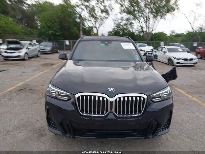 2024 BMW X3 Sdrive30I VIN: 5UX43DP04R9W24249 Lot: 45325565