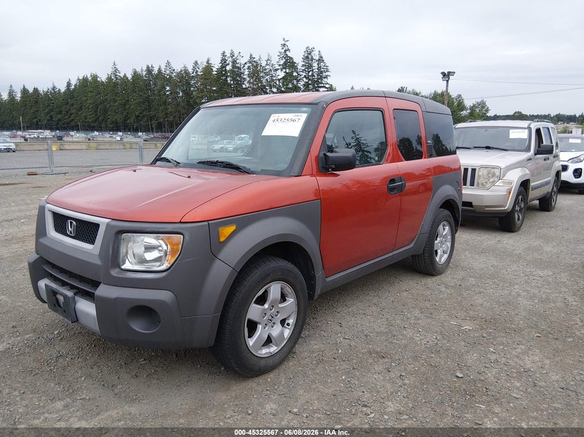 2004 Honda Element Ex 5J6YH18574L009827 photo 1