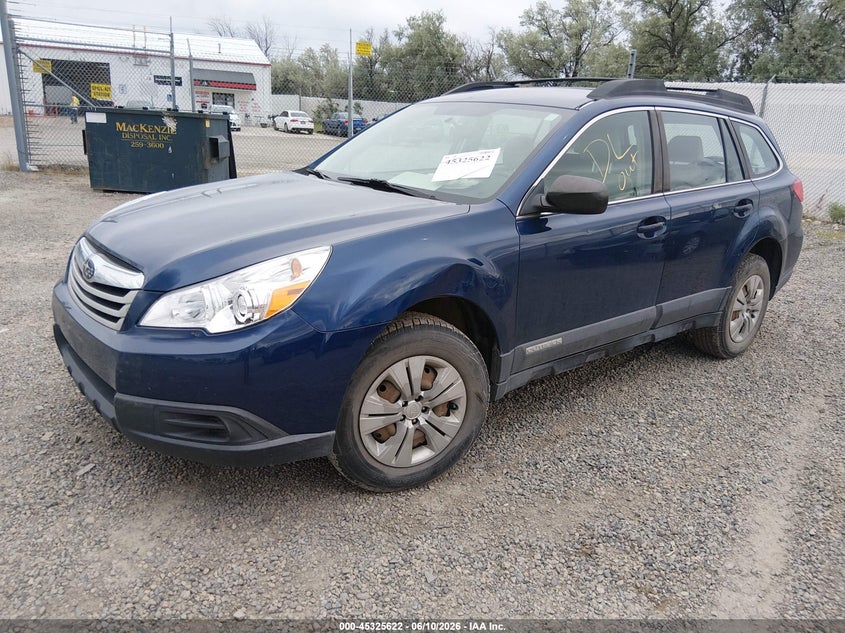 Vin: 4s4brbac1b3328091, lot: 45823555, subaru outback 2.5i 20112