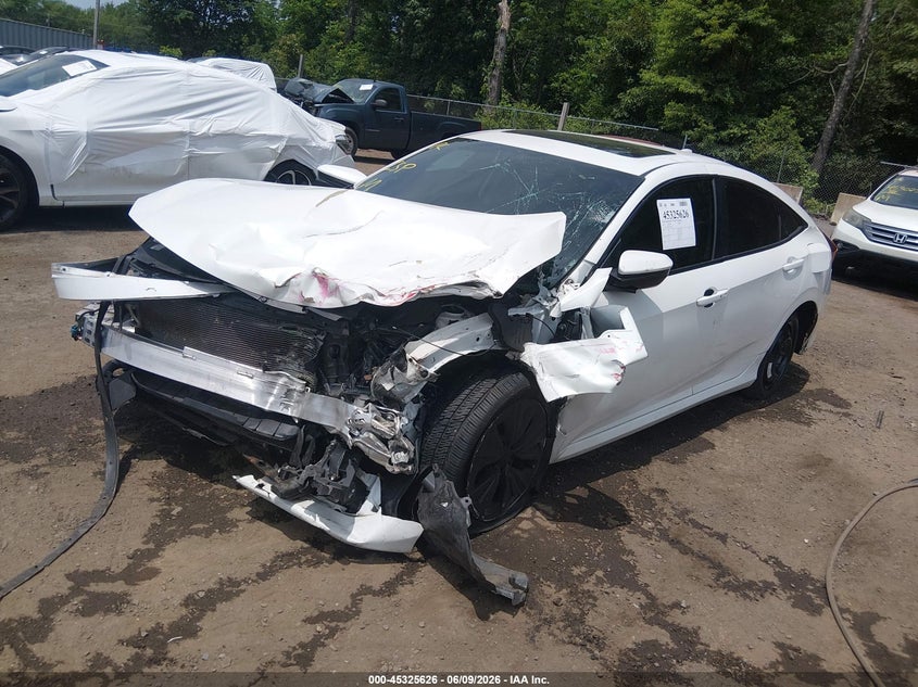 2017 Honda Civic Ex-L 19XFC1F77HE202980 photo 1