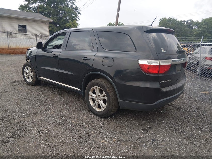 Vin: 1c4rdhag1dc675981, lot: 45823570, dodge durango sxt 20133