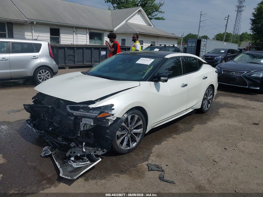 Vin: 1n4aa6fvxpc503993, lot: 45823610, nissan maxima platinum xtronic cvt 20232