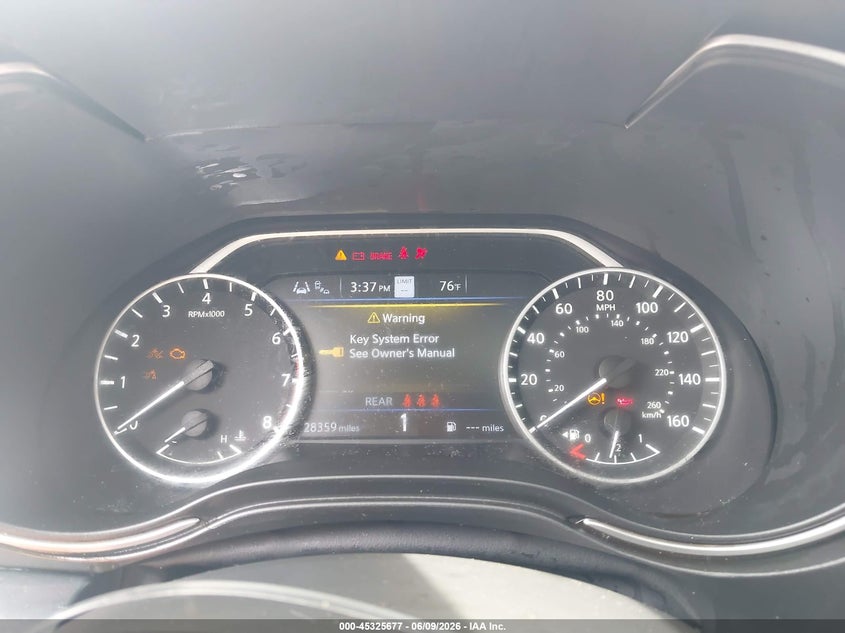 2023 NISSAN MAXIMA SEDAN 3.5L V-6 DI, DOHC, VVT, 300HP