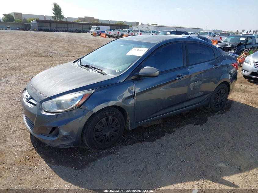 Vin: kmhct4ae3du332367, lot: 45823624, hyundai accent gls 20132