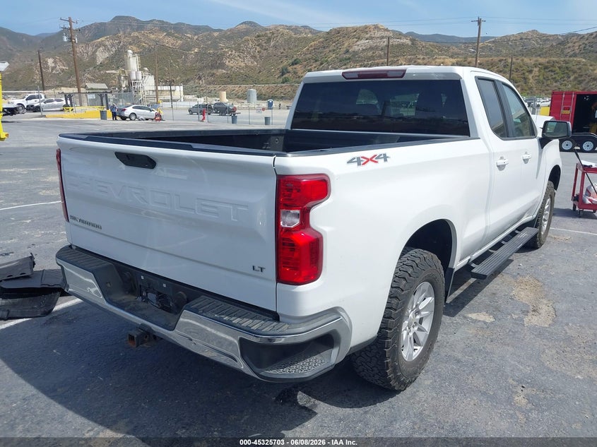 Vin: 1gcrydek2kz247570, lot: 45823636, chevrolet silverado 1500 lt 20194