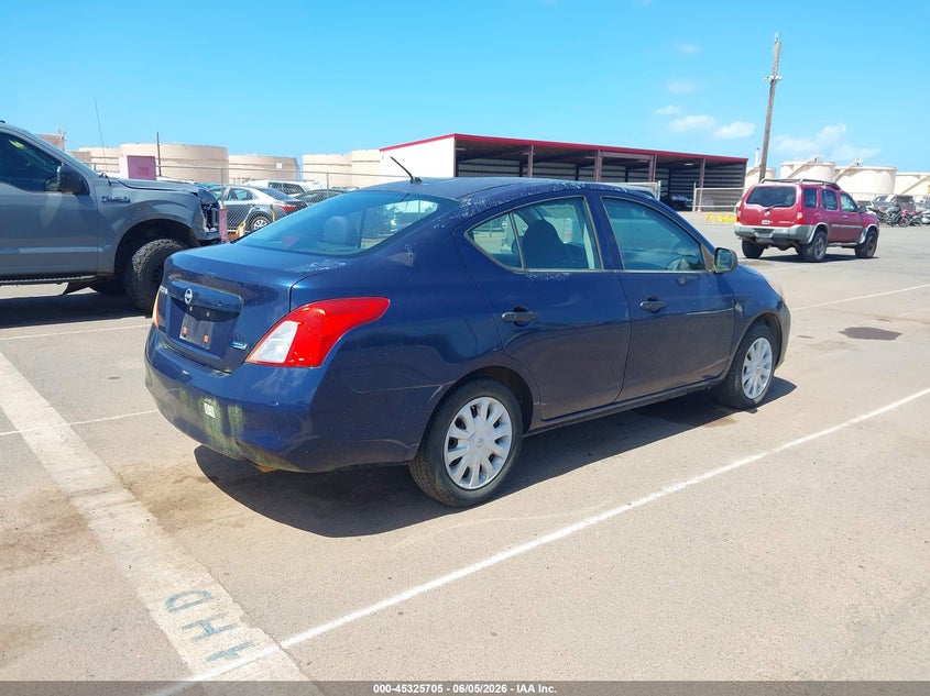 Vin: 3n1cn7ap0dl875996, lot: 45823638, nissan versa 1.6 s 20134