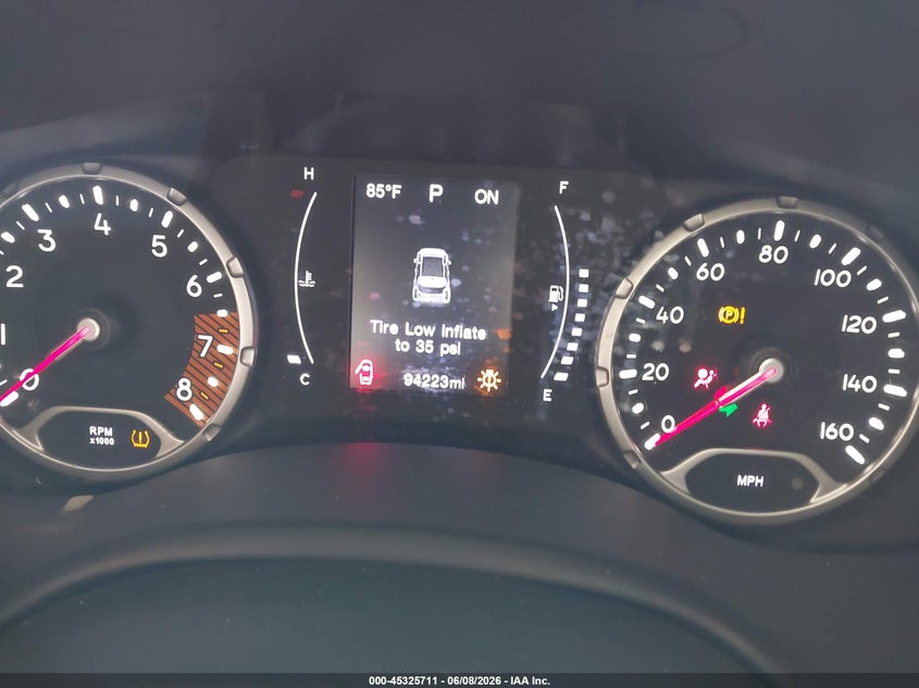 2020 Jeep Renegade Sport Fwd VIN: ZACNJAAB4LPL35086 Lot: 45325711