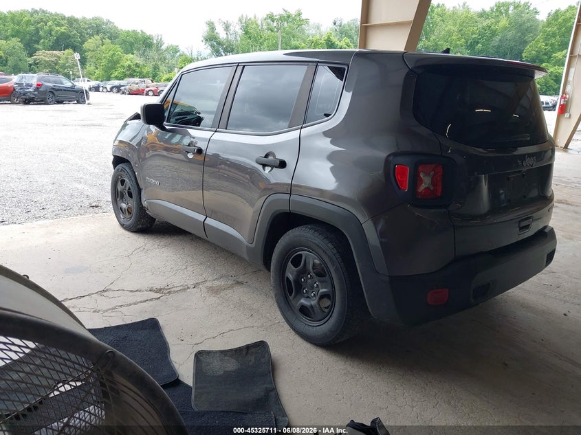 2020 JEEP RENEGADE auction photo 3