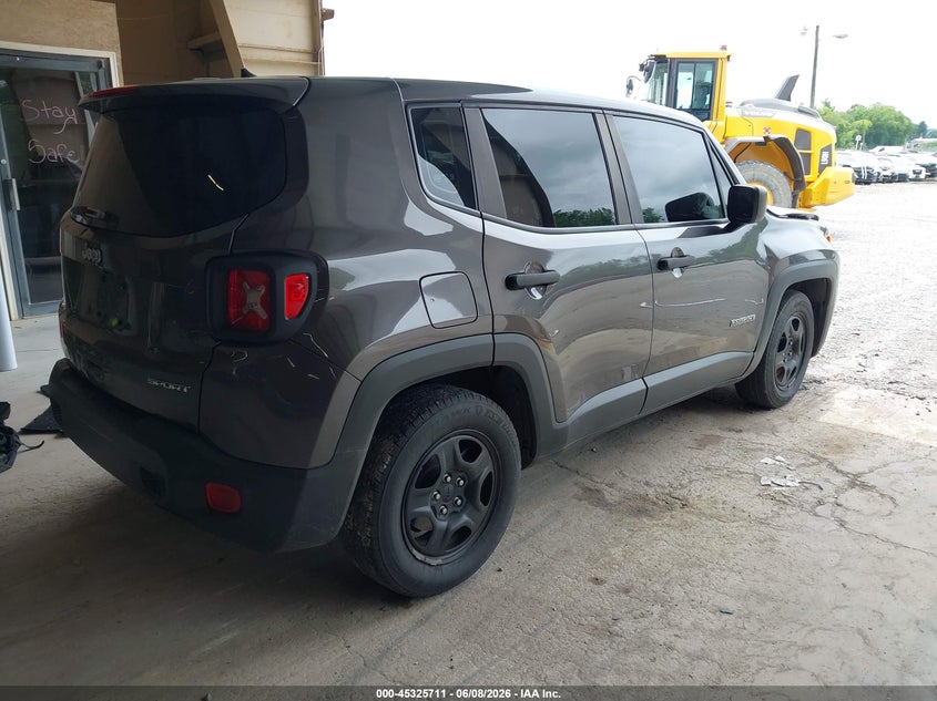 2020 JEEP RENEGADE auction photo 4