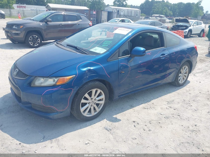 Vin: 2hgfg3b11ch521534, lot: 45823668, honda civic ex-l 20122