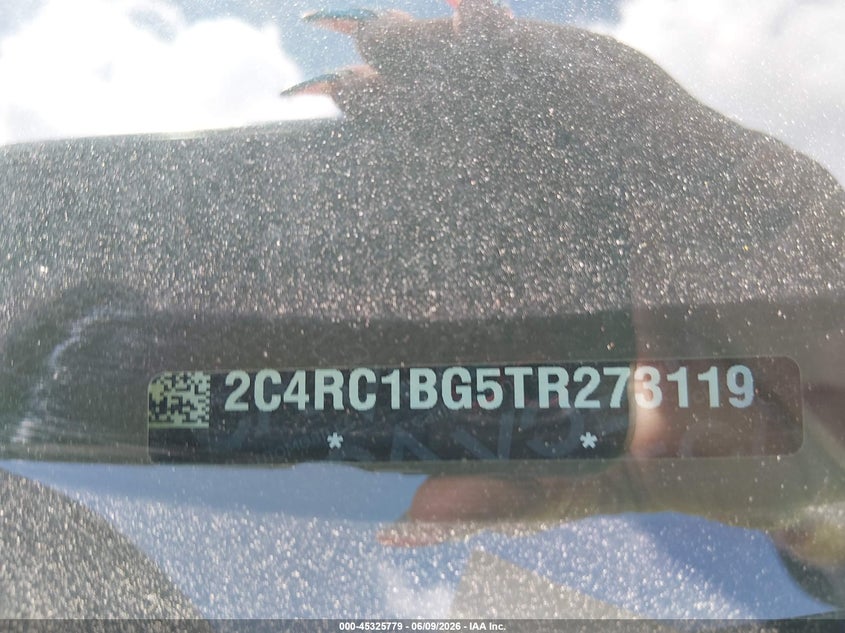 2026 CHRYSLER PACIFICA 3.6L V-6 DOHC, VVT, (VIN: 2C4RC1BG5TR273119