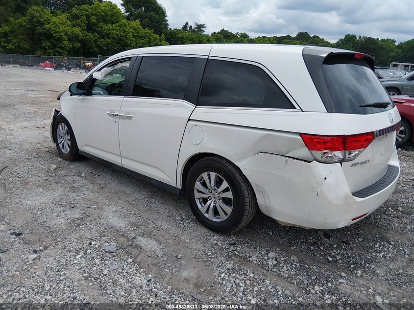 Vin: 5fnrl5h63gb068034, lot: 45823746, honda odyssey ex-l 20163