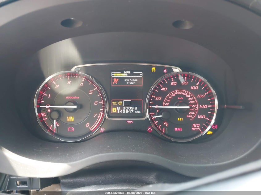 2016 Subaru Wrx Premium VIN: JF1VA1E63G9830747 Lot: 45325836