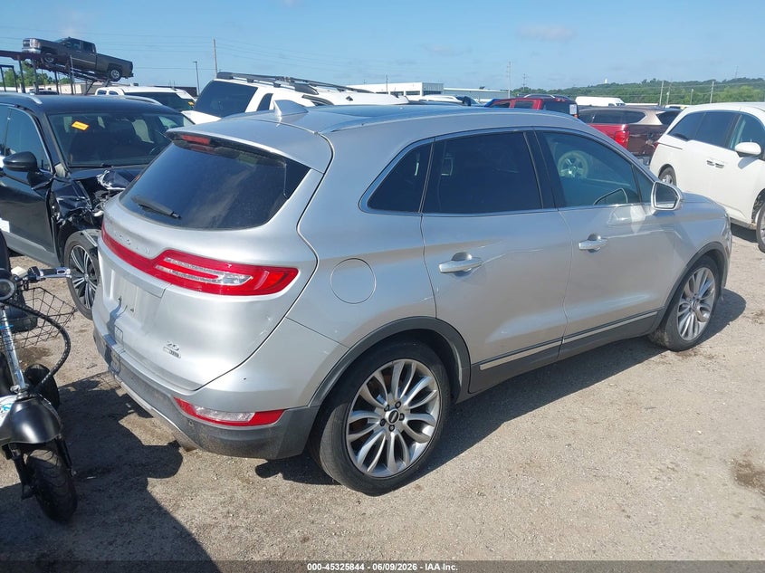 Vin: 5lmcj1a94fuj15370, lot: 45823777, lincoln mkc 20154