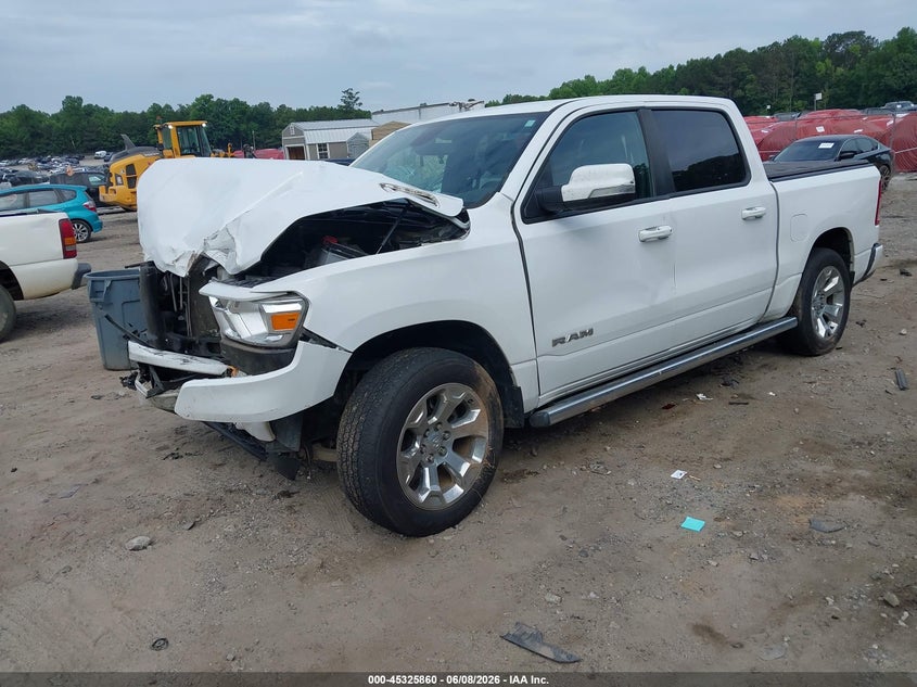 Vin: 1c6rreft6kn770924, lot: 45823793, ram 1500 big horn/lone star  4x2 5'7 box 20192