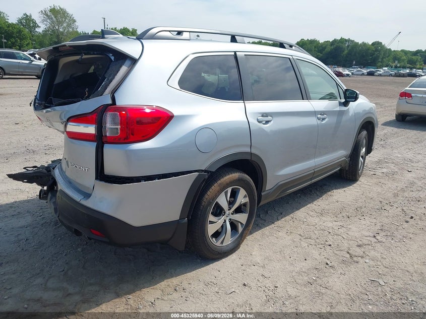 Vin: 4s4wmafd4k3472441, lot: 45823873, subaru ascent premium 20194