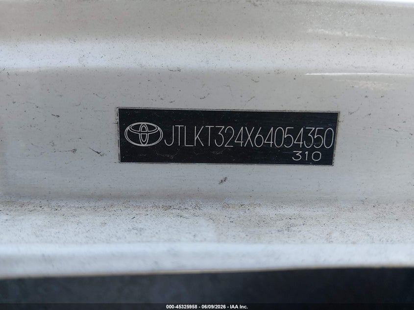 2006 Scion Xb VIN: JTLKT324X64054350 Lot: 45325958