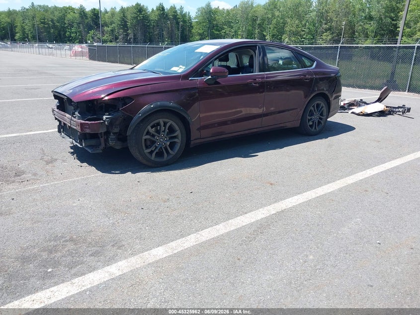 Vin: 3fa6p0hd9jr192894, lot: 45823895, ford fusion se 20182