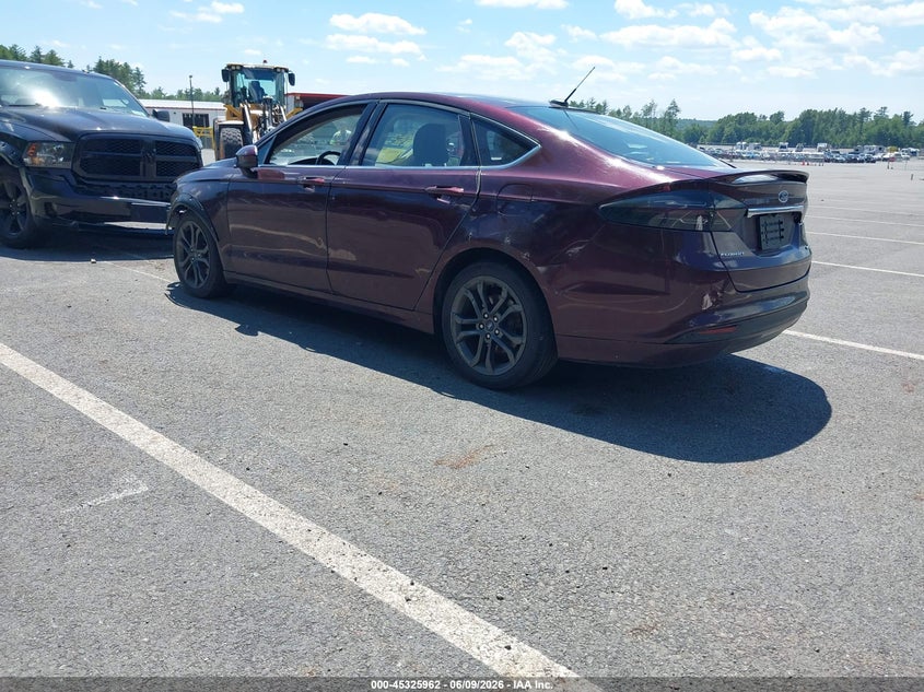 Vin: 3fa6p0hd9jr192894, lot: 45823895, ford fusion se 20183