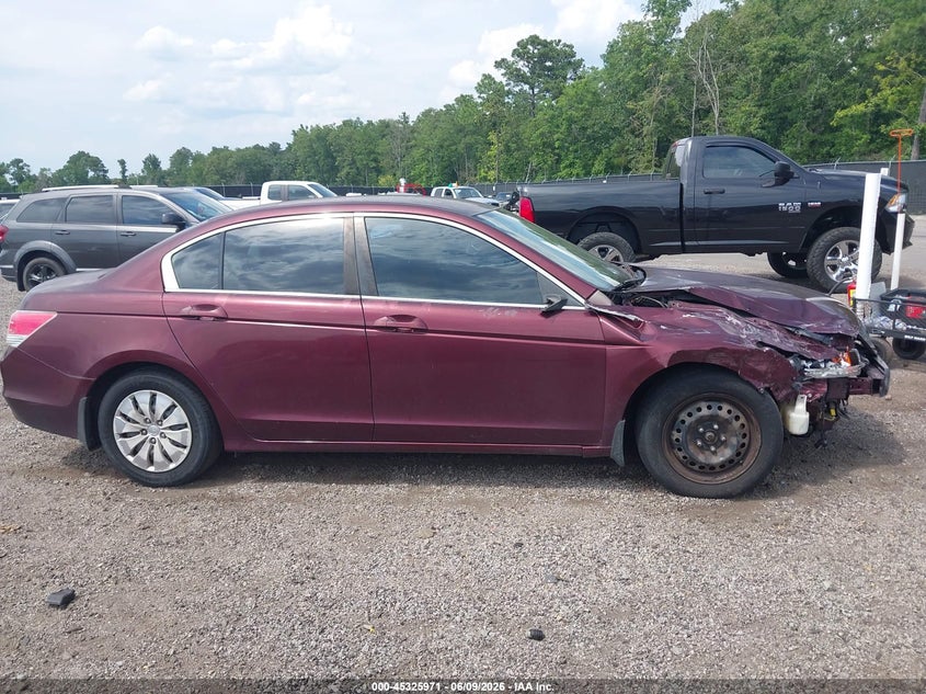 2011 HONDA ACCORD SEDAN 2.4L I-4 DOHC, VVT, 177HP