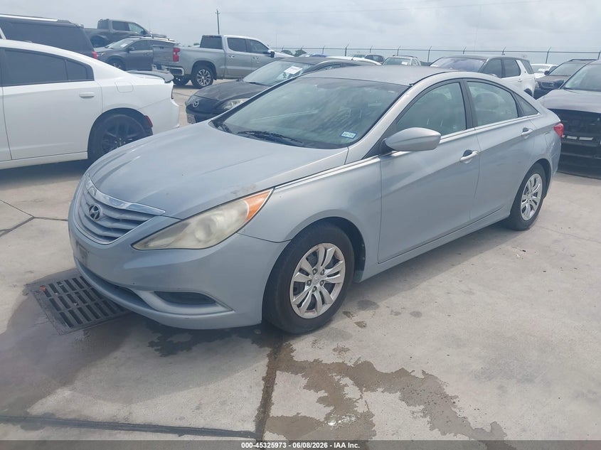 2012 Hyundai Sonata 2.4 Gls blue Lot 111045325973 Vin 5NPEB4AC7CH330614