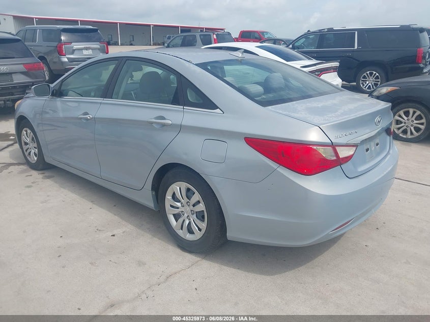 2012 Hyundai Sonata 2.4 Gls blue Lot 111045325973 Vin 5NPEB4AC7CH330614