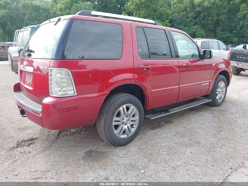 Vin: 4m2en4j83auj07146, lot: 45823965, mercury mountaineer premier 20104