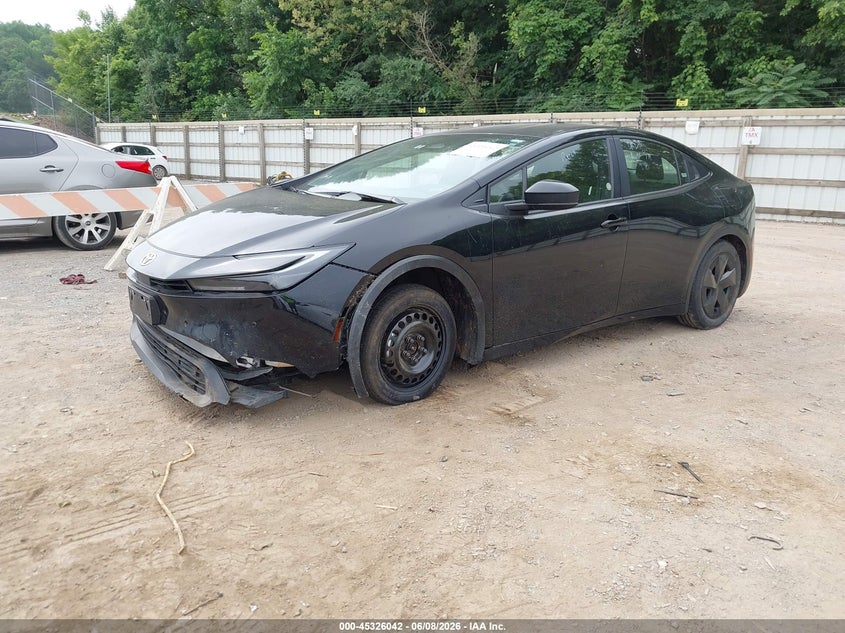 Vin: jtdacaau1s3060664, lot: 45823975, toyota prius le 20252