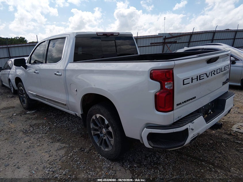 VIN 3GCUDJE81RG202459 2024 CHEVROLET SILVERADO 1500 4WD  SHORT BED HIGH COUNTRY