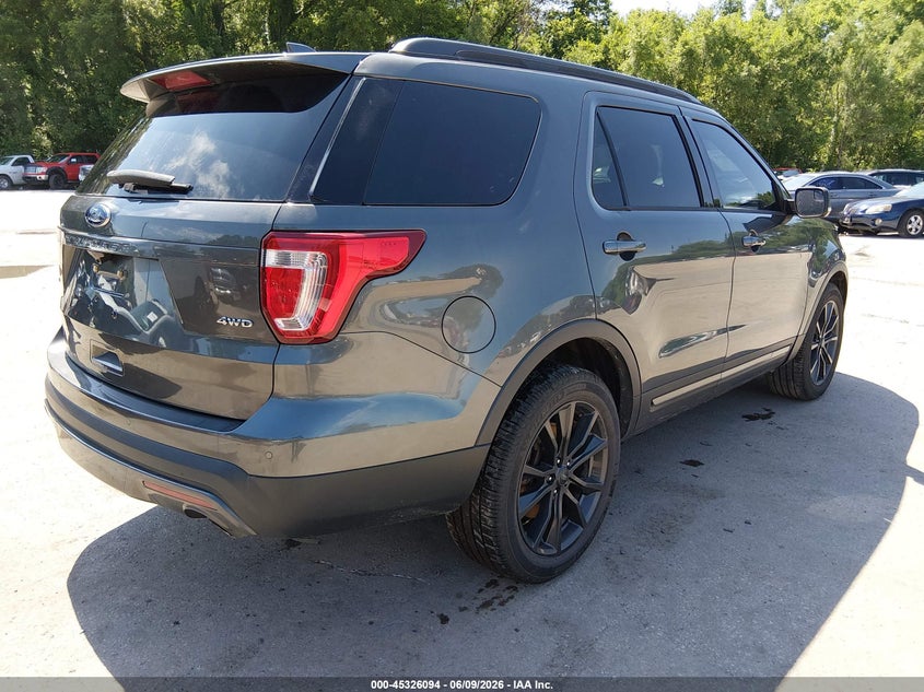 2017 FORD EXPLORER auction photo 4