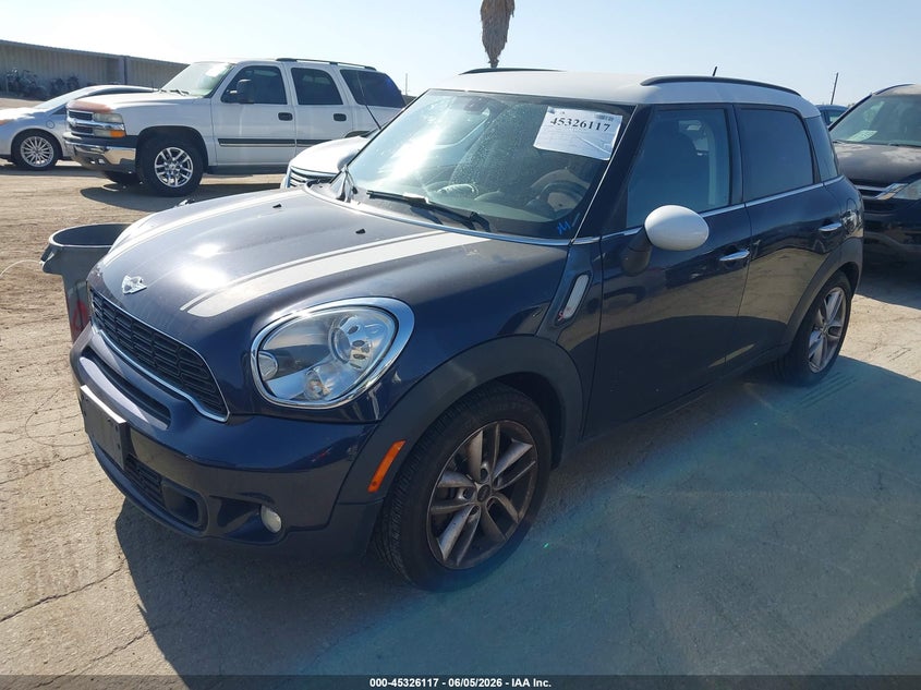 2013 Mini Countryman Cooper S VIN: WMWZC3C55DWP24855 Lot: 45326117