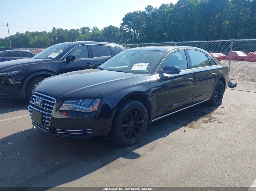 Vin: waurvafd6bn005554, lot: 45824051, audi a8 l 4.2 20112