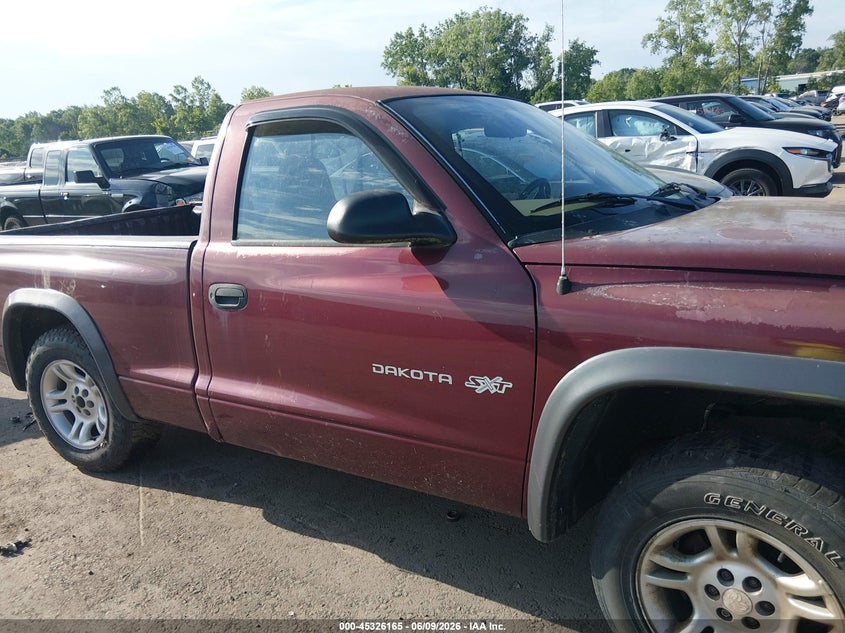 2002 Dodge Dakota VIN: 1B7FL16X42S622023 Lot: 45326165
