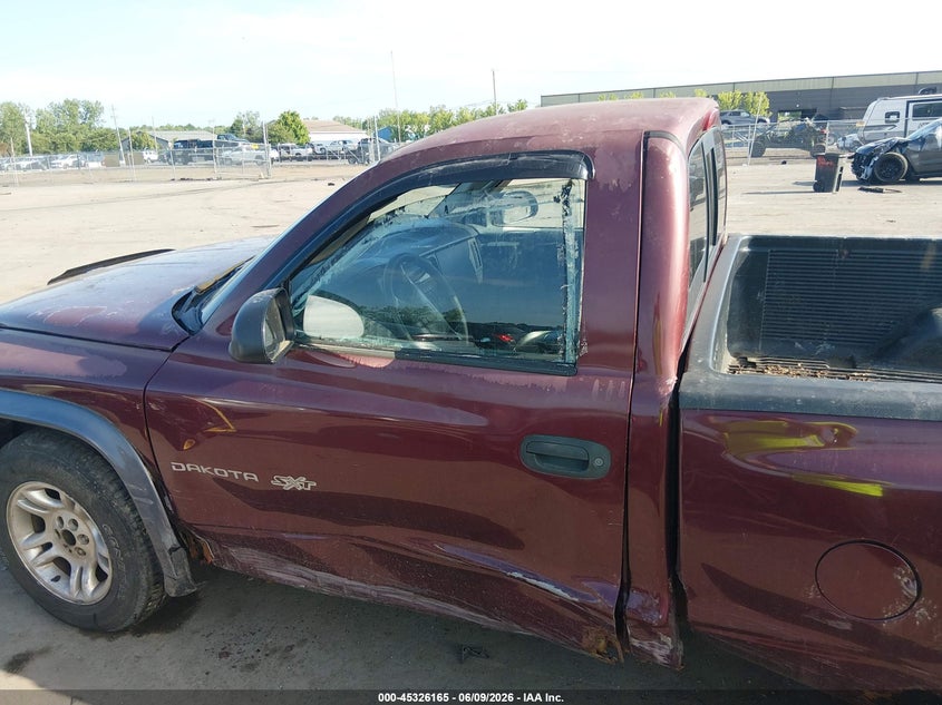 2002 Dodge Dakota VIN: 1B7FL16X42S622023 Lot: 45326165