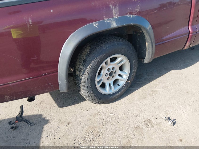 2002 Dodge Dakota VIN: 1B7FL16X42S622023 Lot: 45326165