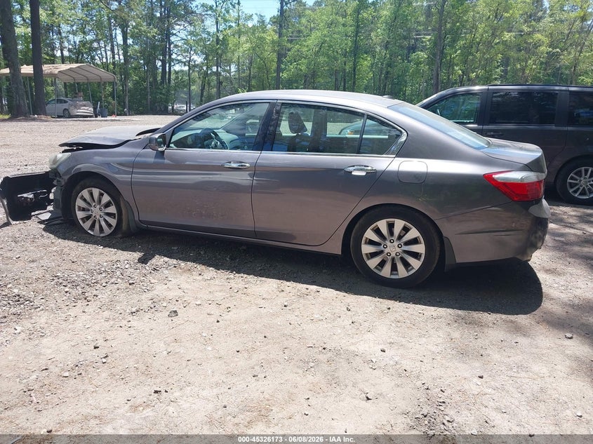 Vin: 1hgcr3f85fa022436, lot: 45824107, honda accord ex-l v-6 20153