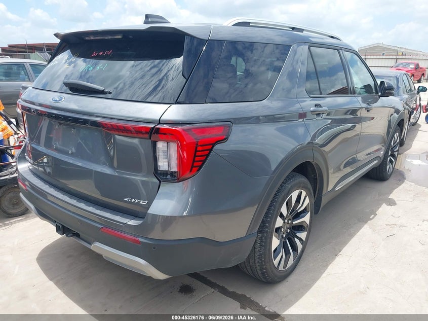 2025 FORD EXPLORER auction photo 4