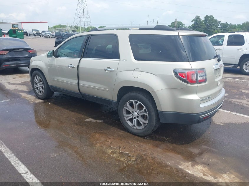 Vin: 1gkkrrkdxdj252877, lot: 45824123, gmc acadia slt-1 20133
