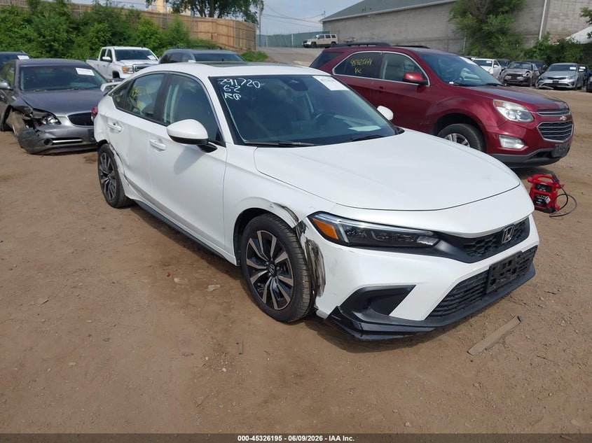 Vin: 19xfl1h78pe009846, lot: 45824128, honda civic ex-l/ex-l w/o bsi 2023 img_1