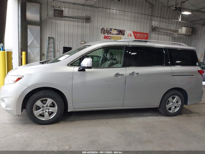 2017 Nissan Quest Sv VIN: JN8AE2KP0H9166011 Lot: 45326224