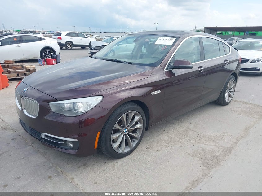 Vin: wba5m6c59ed085972, lot: 45824172, bmw 550i gran turismo 20142