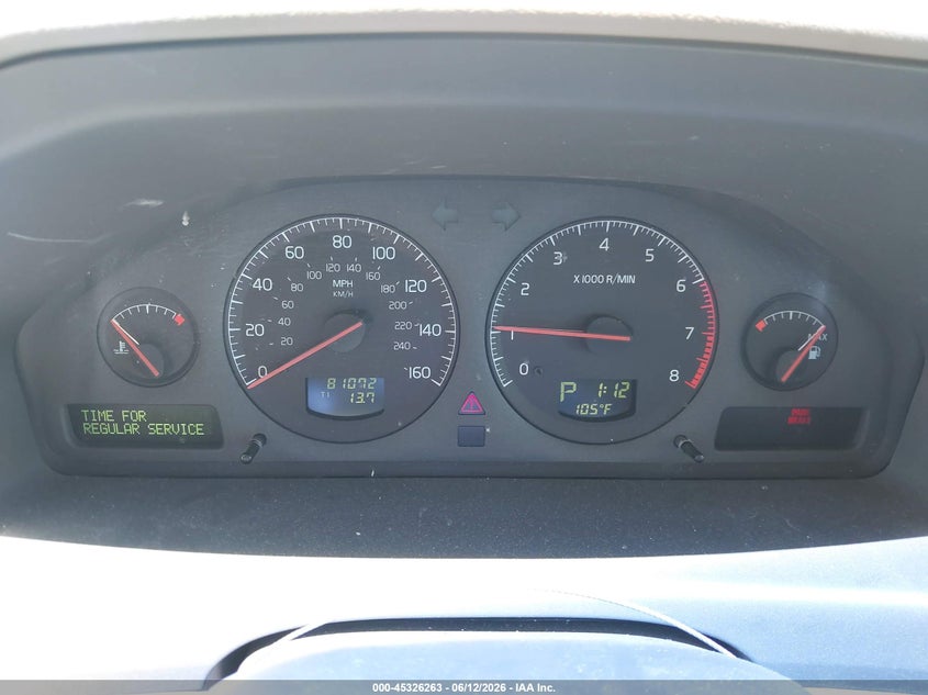 2002 Volvo V70 2.4 VIN: YV1SW61R221183738 Lot: 45326263