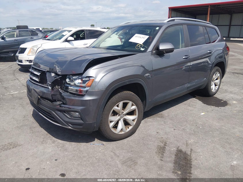 2019 VOLKSWAGEN ATLAS 3.6L V6 SE — Фото 2
