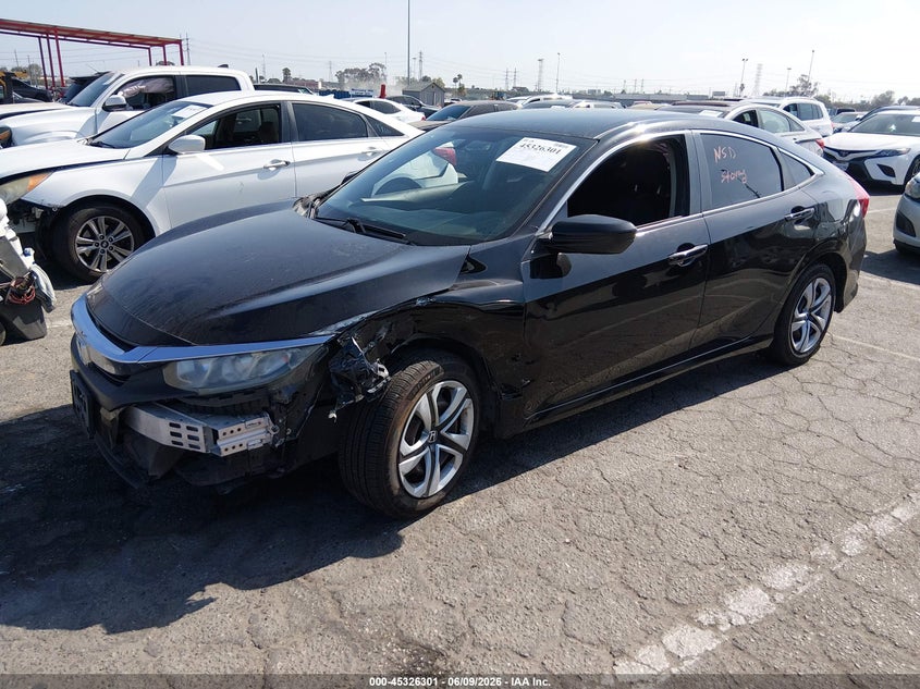 Vin: 2hgfc2f5xjh546027, lot: 45824234, honda civic lx 20182