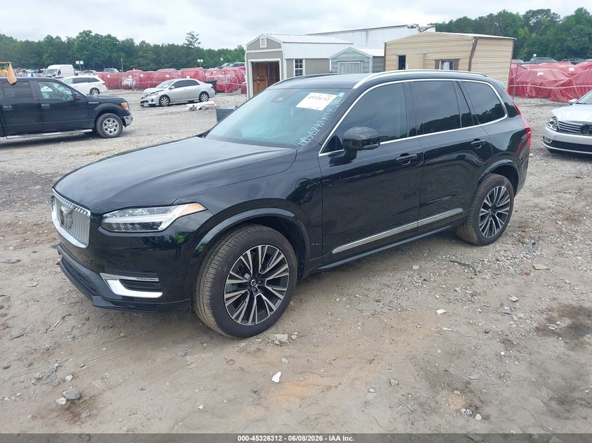 2025 VOLVO XC90 PLUG-IN HYBRID auction photo 2