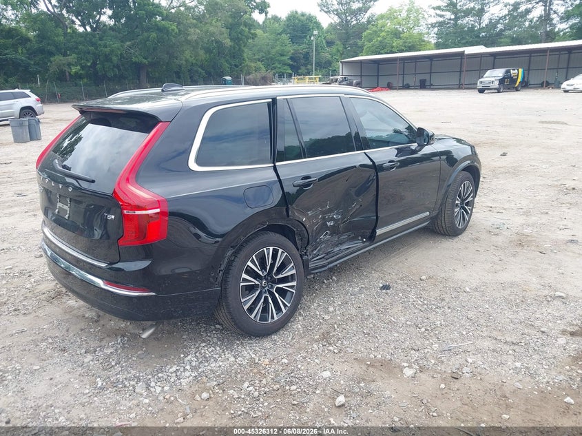 2025 VOLVO XC90 PLUG-IN HYBRID auction photo 4