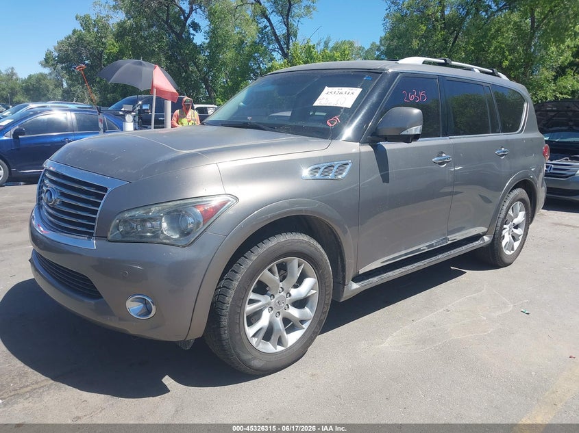 Vin: jn8az2nc8d9330077, lot: 45824248, infiniti qx56 20132