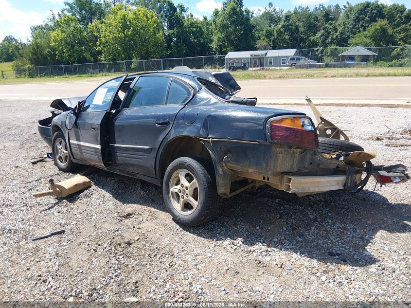 PONTIAC BONNEVILLE 2002 VIN 1G2HX54K624224820